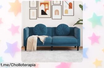 Sofá de 2 plazas Refined con patitas elegantes a un precio imbatible: dale ese toque moderno a tu sala y disfruta del hogar como nunca antes. ¡No te quedes sin el tuyo!