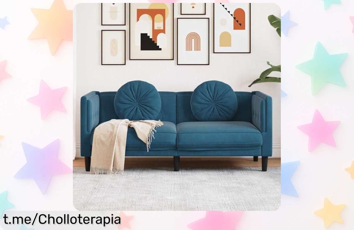 Sofá de 2 plazas Refined con patitas elegantes a un precio imbatible: dale ese toque moderno a tu sala y disfruta del hogar como nunca antes. ¡No te quedes sin el tuyo!