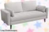 Sofá de 2 plazas Yaheetech con bolsillos: el ofertón perfecto para hacer tu sala sencilla y divertida, ¡no te lo pierdas!