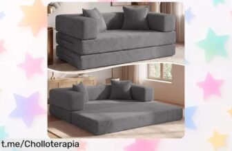 Sofá de suelo convertible 5 en 1 Vipbear, ideal para tus mascotas y a un precio de escándalo que te hará sonreír al usarlo. ¡No esperes más y llévatelo ya!