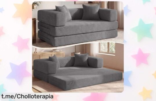 Sofá de suelo convertible 5 en 1 Vipbear, ideal para tus mascotas y a un precio de escándalo que te hará sonreír al usarlo. ¡No esperes más y llévatelo ya!