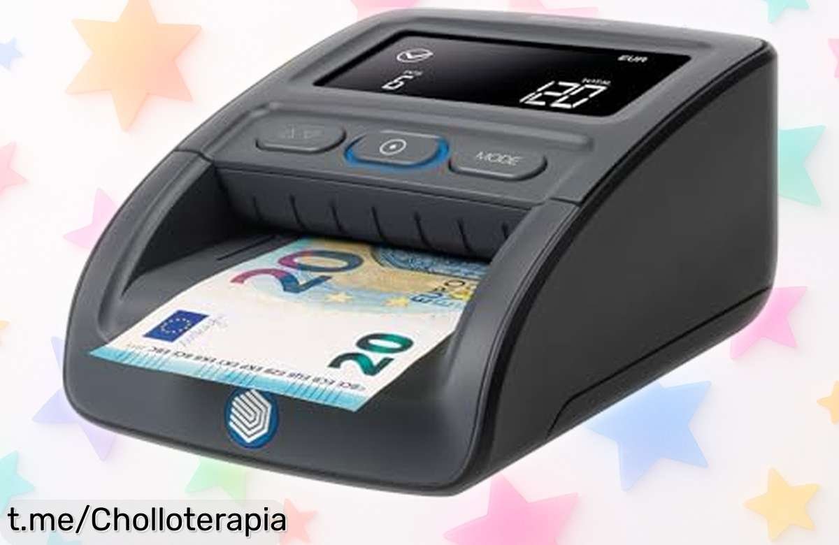 Sorprendente detector de billetes falsos Safescan 155S que detecta al instante y cuenta solo, ¡ofertón a un precio loco que no te puedes perder!