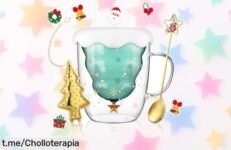 Sorprendente taza de cristal doble pared Ecooe con filtro y cuchara, ¡rebajada a un precio tirado! Ideal para los amantes del té y café. No dejes pasar esta oportunidad única.
