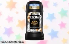 Stick AXE Black Vanilla con un aroma irresistible y protección todo el día, ¡aprovéchalo a precio de escándalo antes que se acabe!