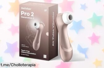 Succionador de clítoris Satisfyer Pro 2, calidad alemana a un precio de ganga para intensificar tus momentos más íntimos. ¡No te lo pierdas, disfruta ahora!