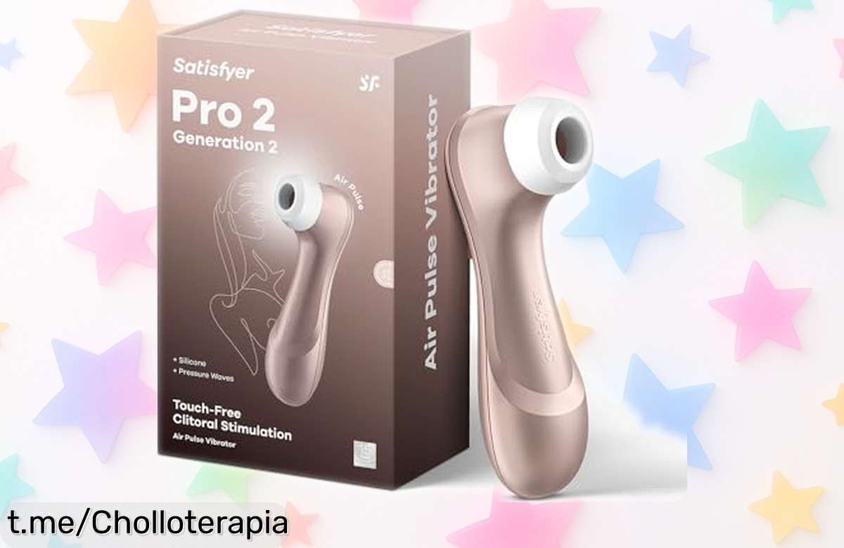 Succionador de clítoris Satisfyer Pro 2, calidad alemana a un precio de ganga para intensificar tus momentos más íntimos. ¡No te lo pierdas, disfruta ahora!