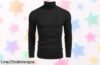 Suéter de punto COOFANDY con cuello alto, elegante y suave a un precio que no volverás a ver; vístete con estilo y confort antes de que se acabe esta oferta única.