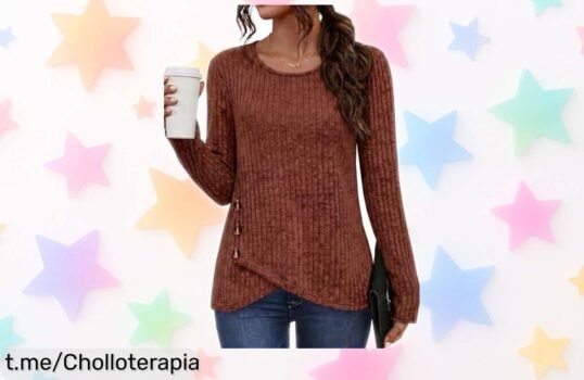Suéter de punto Cicy Bell para mujer: estiliza tu look con un chollo irrepetible y prepárate para convertir cada ocasión en algo especial. ¡No te quedes sin el tuyo!