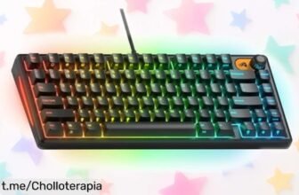 Teclado gaming mecánico Glorious GMMK 75% a precio loco: ilúmina tu juego con RGB y personaliza cada tecla. ¡Un ofertón que no querrás dejar pasar!