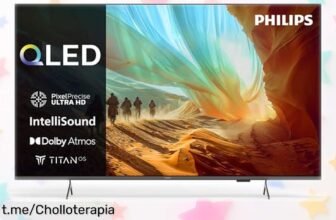 Tele 4K de 43” Philips con sonido Dolby Atmos a un precio loco que no podrás dejar escapar, ¡haz que tus momentos sean más increíbles ahora mismo!
