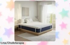 Topper viscoelástico FUSIONHOME con gel refrescante: nunca dormirás igual y a precio de ganga, ¡hazte el favor de mimar tu espalda y conviértete en un dormilón feliz ya!