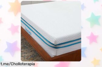 Topper viscoelástico Linenspa con gel refrescante, perfecto para dormir mejor y a un precio tirado que no puedes dejar escapar. ¡Dulces sueños te esperan ya!