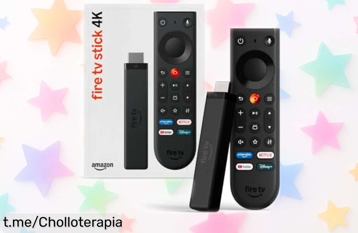 Transforma tu casa en un cine de lujo con el Fire TV Stick 4K de Amazon a precio increíble y disfruta tus series como nunca gracias a su calidad brutal antes que se agoten.