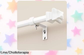 Transforma tu hogar con las barras de cortina metálicas extensibles WELDUN, ¡un ofertón ideal para lo que tanto soñabas! No te quedes sin ellas y dale ese estilo moderno a tu espacio.