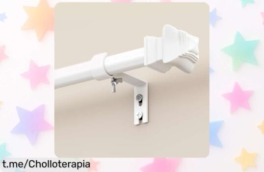 Transforma tu hogar con las barras de cortina metálicas extensibles WELDUN, ¡un ofertón ideal para lo que tanto soñabas! No te quedes sin ellas y dale ese estilo moderno a tu espacio.