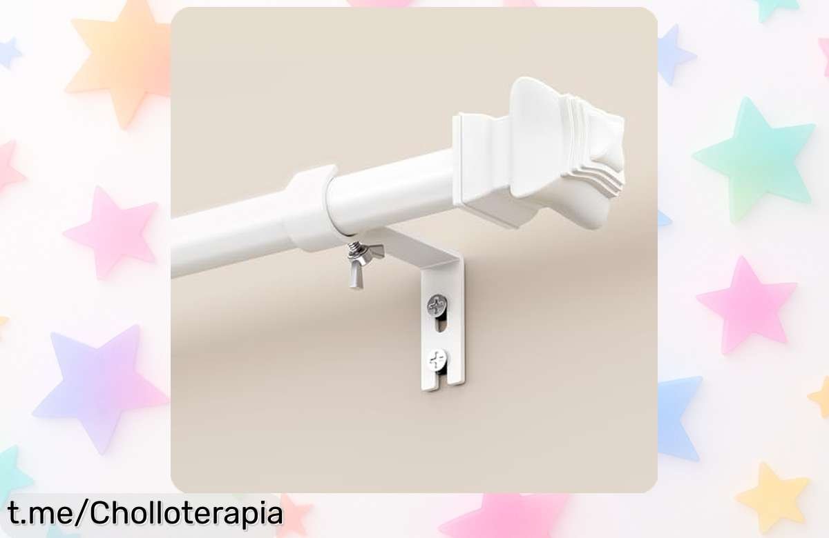 Transforma tu hogar con las barras de cortina metálicas extensibles WELDUN, ¡un ofertón ideal para lo que tanto soñabas! No te quedes sin ellas y dale ese estilo moderno a tu espacio.