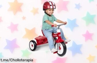 Triciclo para niños pequeños Radio Flyer que crece con ellos y viene con mochila, ¡oportunidad única a precio loco que hará sonreír a tu pequeño!