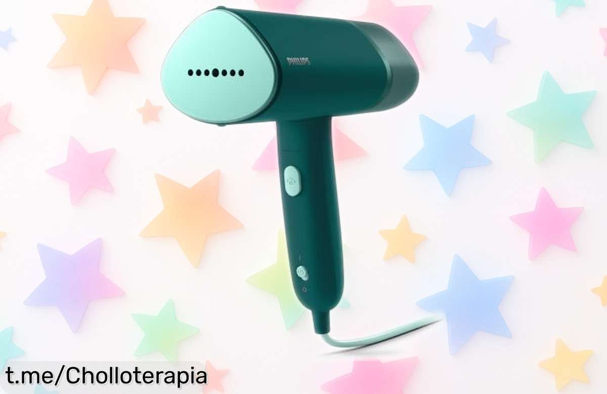 Vaporizador de mano Philips 3000: Elimina arrugas al instante y refresca tu ropa sin necesidad de lavar, ¡un chollo que no puedes dejar escapar!