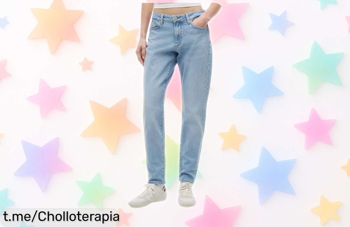 Vaquera slim Tommy Jeans Lucy Mr Slim Bj0111 a precio de escándalo, renueva tu look y siente la moda al máximo ¡aprovecha esta oportunidad antes que se acabe!