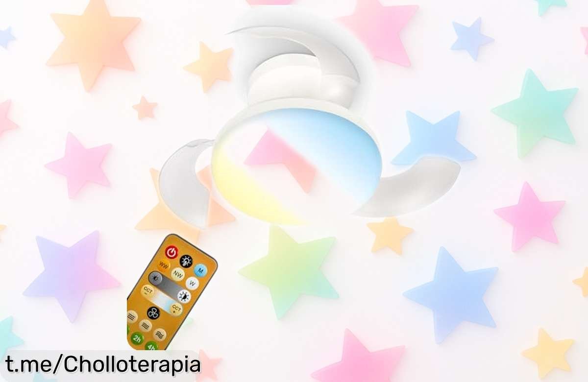 Ventilador de techo BRILONER con luz LED y mando, ¡rebajado a un precio increíble! Refresca tu hogar fácilmente y dale estilo sin preocupaciones. No dejes pasar esta oportunidad única.