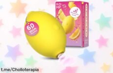 Vibrador succionador de clítoris ROMP Lemon con 10 potentes niveles: un ofertón que transforma tus momentos en pura diversión, ¡aprovéchalo antes de que se acabe!