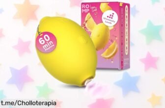 Vibrador succionador de clítoris ROMP Lemon con 10 potentes niveles: un ofertón que transforma tus momentos en pura diversión, ¡aprovéchalo antes de que se acabe!
