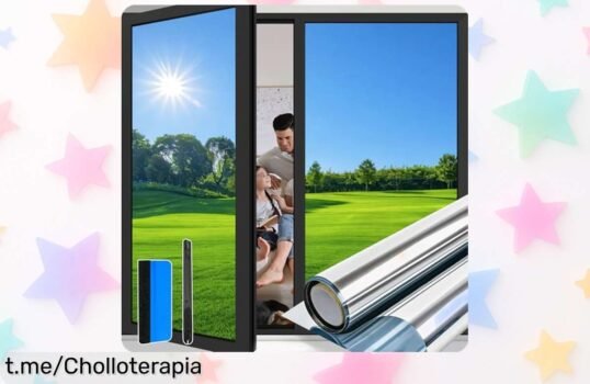Vinilo espejo unidireccional Niviy: privacidad total y frescura en tu hogar con un precio loco que no podrás dejar escapar, ¡hazlo tuyo antes de que se acabe!