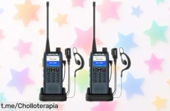Walkie talkies Retevis MateTalk C63 para oficina en pack de 2 ¡oferta increíble! Comunica al instante sin el lío del móvil y por un precio que no podrás resistir.