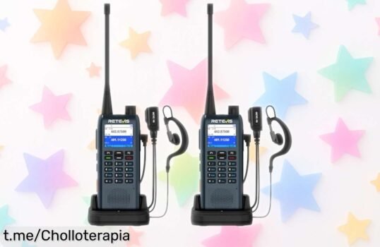 Walkie talkies Retevis MateTalk C63 para oficina en pack de 2 ¡oferta increíble! Comunica al instante sin el lío del móvil y por un precio que no podrás resistir.