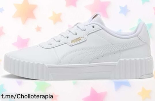 Zapatillas Puma Carina 3.0 para mujer, el diseño perfecto a un precio de escándalo que te hará brillar; ¡no dejes escapar este chollazo!