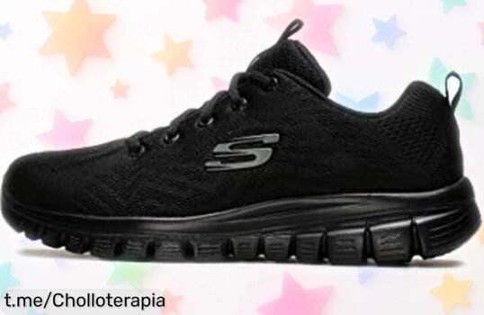 Zapatillas Skechers Graceful para mujer a precio de locura: comodidad y estilo en cada paso, ¡no te quedes sin ellas!