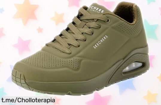 Zapatillas Skechers Uno Stand On Air para hombre con un ofertón increíble que no podrás dejar pasar; pon tus pies en algo que realmente merecen y siente la diferencia hoy mismo.