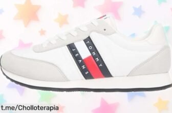 Zapatillas Tommy Jeans Runner Classic para hombre a precio loco, renueva tu estilo fácil y rápido antes de que se agoten. ¡No dejes pasar esta oportunidad única!