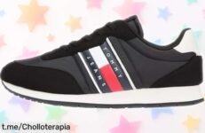 Zapatillas Tommy Jeans Runner para hombre: diseño clásico y ajuste perfecto, increíble oportunidad para renovar tu estilo a precio de locura ¡No lo dejes escapar!