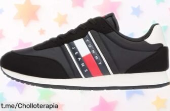 Zapatillas Tommy Jeans Runner para hombre: diseño clásico y ajuste perfecto, increíble oportunidad para renovar tu estilo a precio de locura ¡No lo dejes escapar!
