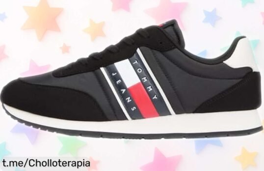 Zapatillas Tommy Jeans Runner para hombre: diseño clásico y ajuste perfecto, increíble oportunidad para renovar tu estilo a precio de locura ¡No lo dejes escapar!