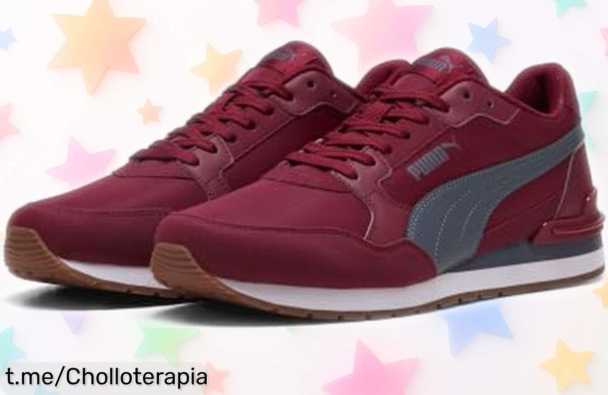 Zapatillas casual PUMA ST Runner v4 a precio loco, perfectas para llevar con cualquier look y diseñadas para durar todo el día. ¡No dejes pasar esta oportunidad!