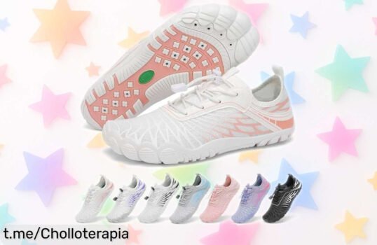 Zapatillas de agua minimalistas SAGUARO Barefoot para mujer: ligereza y libertad en cada paso, ahora a un precio loco que no querrás dejar escapar. ¡Hazlas tuyas ya!