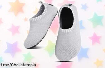 Zapatillas de casa para niños SAGUARO, flexibles y seguras: ¡ofertón increíble que mejora su diversión sin resbalones! No te las pierdas, el precio está más bajo que nunca.