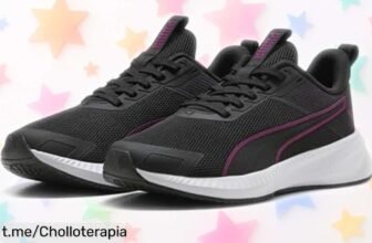 Zapatillas para correr Puma Flyer Lite 4 a un precio de locura, con amortiguación y suela antideslizante. Haz que cada carrera sea una aventura inolvidable. ¡Consigue las tuyas ya!