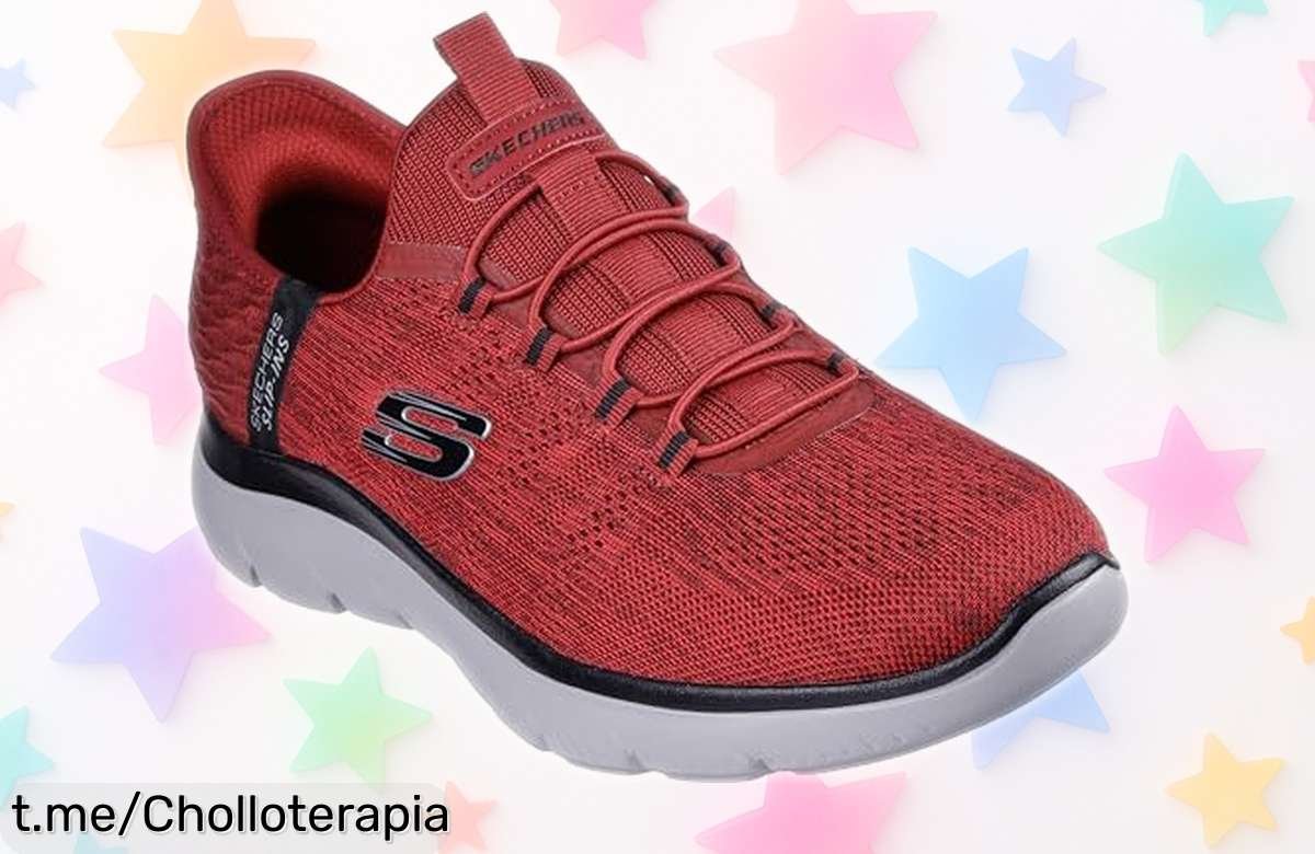 Zapatillas para niño Skechers Bounder BriskBurst, fácil de poner y cómodas como nunca: ¡no te pierdas este ofertón que hará feliz a tu pequeño!